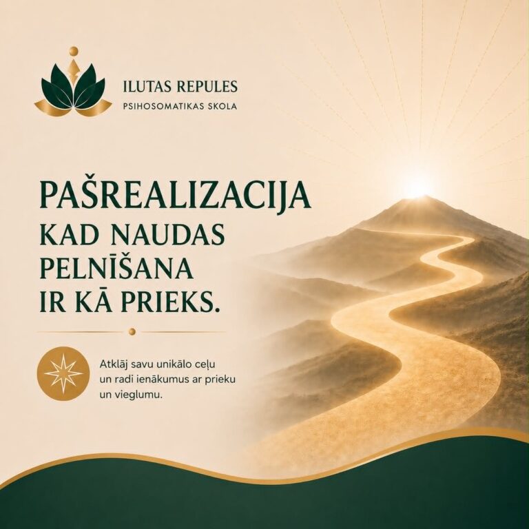 Pašrealizācija:Kad naudas pelnīšana ir kā prieks