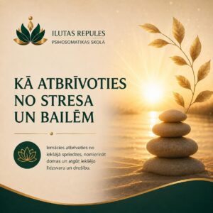 Praktiskais kurss ”Kā atbrīvoties no stresa un bailēm, un iegūt vairāk enerģijas?”