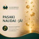 Pasaki naudai – Jā!