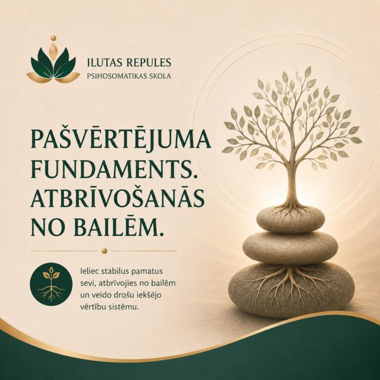 Pašvērtējuma fundaments. Atbrīvošanās no bailēm